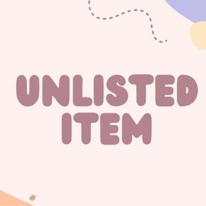 This is an unlisted item auctioned in a posh show!